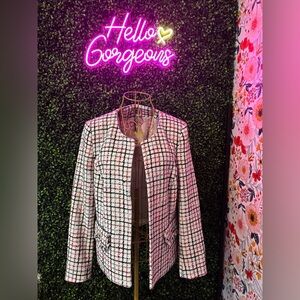 Anne Klein Black and White Blazer